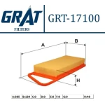 GRAT Hava Filtresi – 17100 / OEM 2S6Q9601A1A