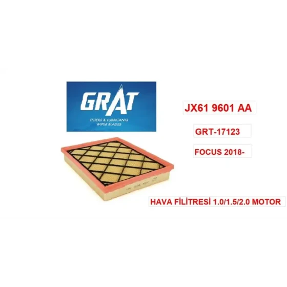 GRAT Hava Filtresi – 17123 / OEM JX619601AA ürün görseli