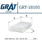 GRAT Hava Filtresi – 18105 / OEM 178010G010