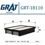 GRAT Hava Filtresi – 18110 / OEM 1780111090