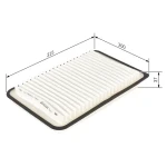 Bosch Hava Filtresi – 1987429184 / OEM ZJ0113Z40