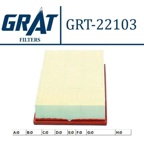 GRAT Hava Filtresi – 22103 / OEM A6040940504 ürün görseli