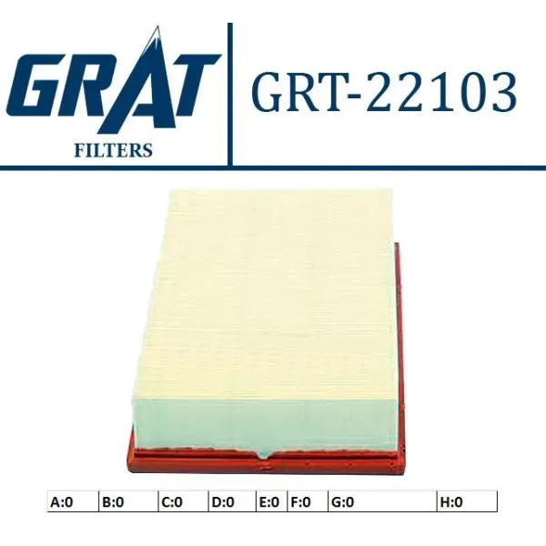 GRAT Hava Filtresi – 22103 / OEM A6040940504