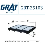 GRAT Hava Filtresi – 25103 / OEM 96591485