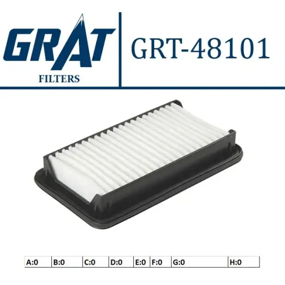 GRAT Hava Filtresi – 48101 / OEM 1378079J00 ürün görseli