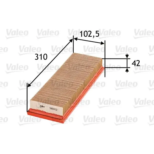 Valeo Hava Filtresi – 585002