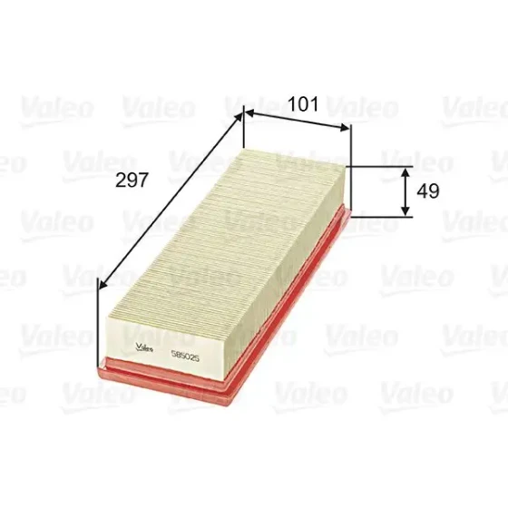 Valeo Hava Filtresi – 585025 ürün görseli