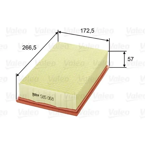 Valeo Hava Filtresi – 585068