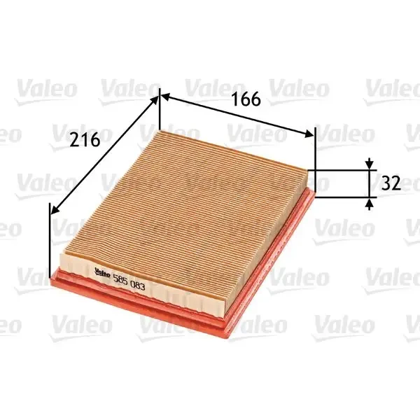 Valeo Hava Filtresi – 585083