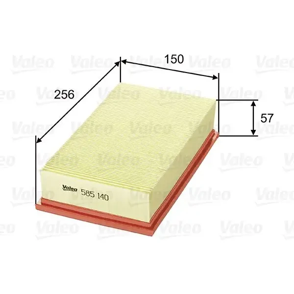 Valeo Hava Filtresi – 585140