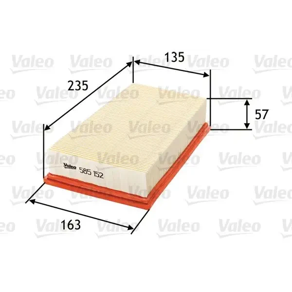 Valeo Hava Filtresi – 585152