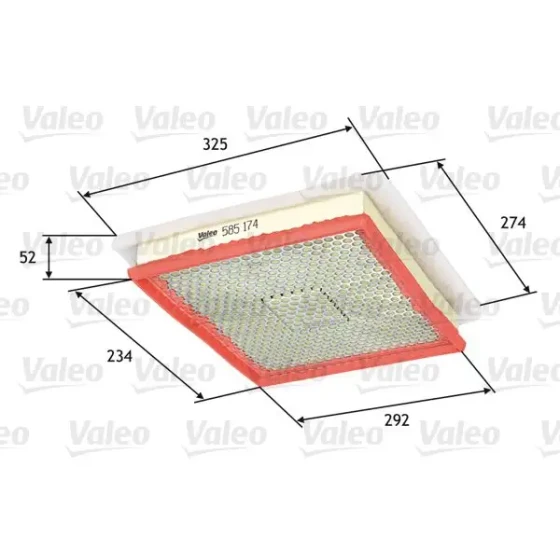 Valeo Hava Filtresi – 585174 ürün görseli