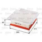 Valeo Hava Filtresi – 585199 / OEM 39032998