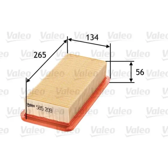 Valeo Hava Filtresi – 585209 / OEM 281131G100 ürün görseli