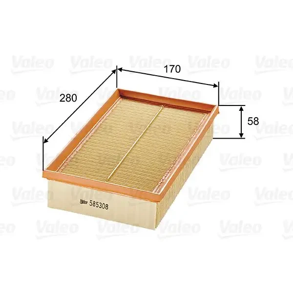 Valeo Hava Filtresi – 585308 / OEM A1110940004