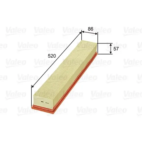 Valeo Hava Filtresi – 585323 / OEM A1110940304 ürün görseli