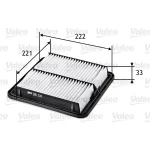 Valeo Hava Filtresi – 585334 / OEM 16546AA120