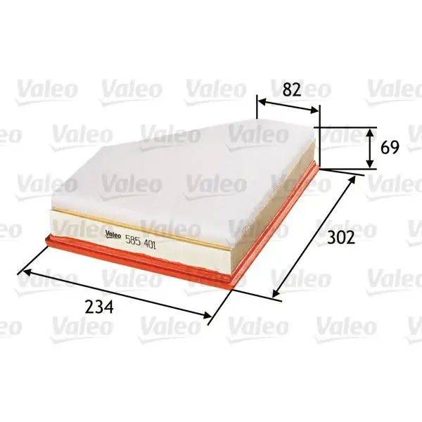 Valeo Hava Filtresi – 585401 / OEM 13717797465