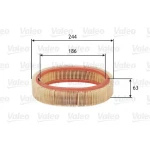 Valeo Hava Filtresi – 585606