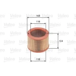 Valeo Hava Filtresi – 585621 / OEM 1444G1