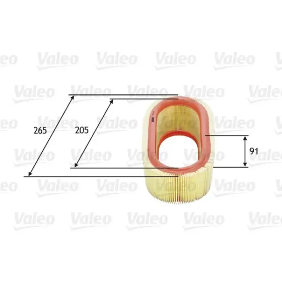 Valeo Hava Filtresi – 585647 ürün görseli