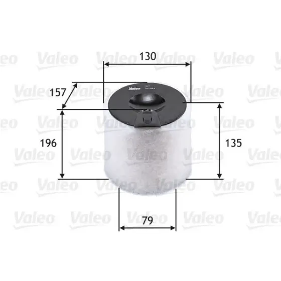 Valeo Hava Filtresi – 585663 / OEM 13717532754 ürün görseli
