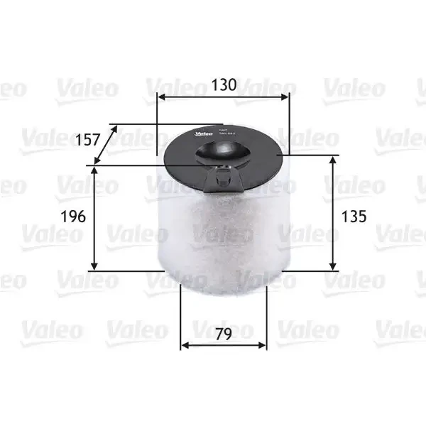 Valeo Hava Filtresi – 585663 / OEM 13717532754