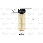 Valeo Hava Filtresi – 585668 / OEM A6460940204