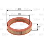 Valeo Hava Filtresi – 585686