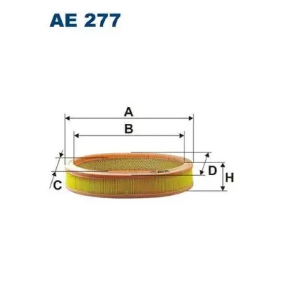 Filtron Hava Filtresi – AE277 / OEM 8933001395 ürün görseli