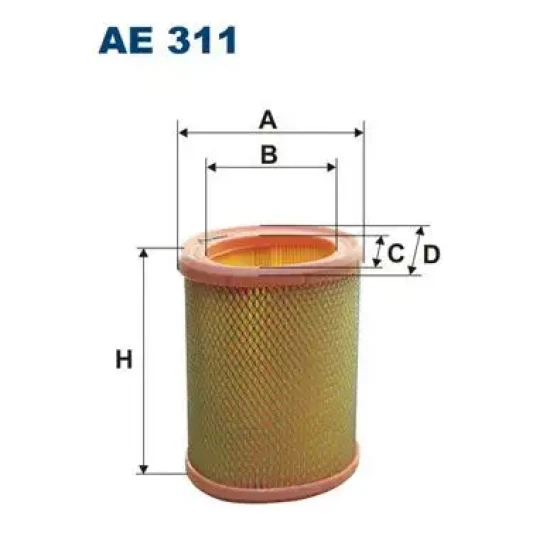 Filtron Hava Filtresi – AE311 ürün görseli