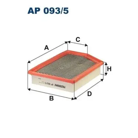 Filtron Hava Filtresi – AP093/5 / OEM K52022378AA ürün görseli
