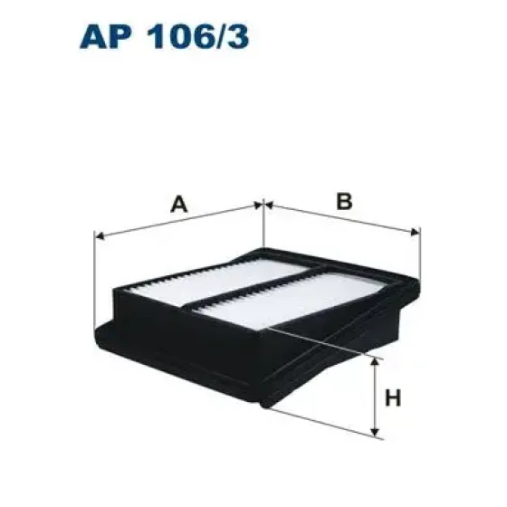 Filtron Hava Filtresi – AP106/3 / OEM 17220PWAJ10 ürün görseli