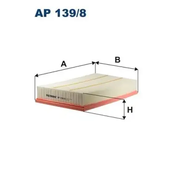 Filtron Hava Filtresi – AP139/8 / OEM 3Q0129620 ürün görseli