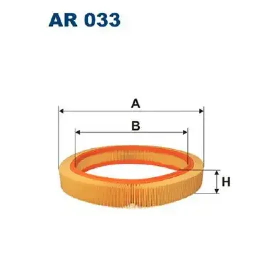 Filtron Hava Filtresi – AR033 ürün görseli