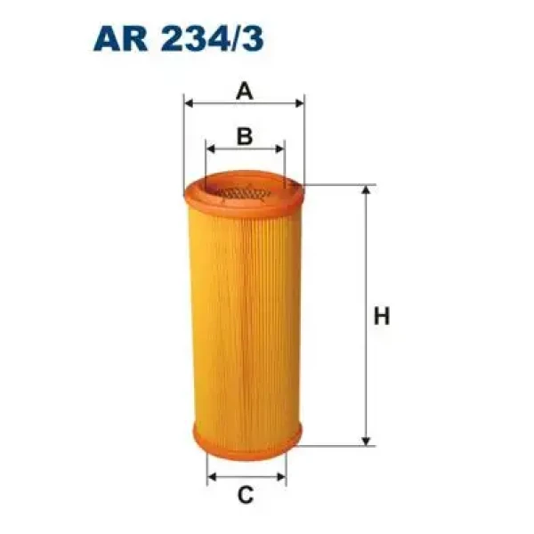 Filtron Hava Filtresi – AR234/3 / OEM 46770962