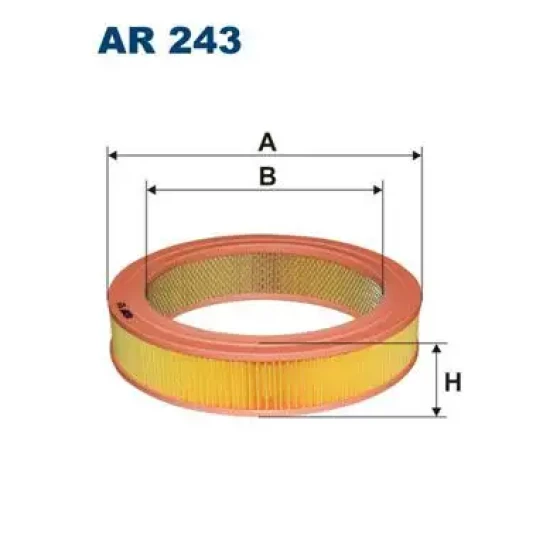 Filtron Hava Filtresi – AR243 ürün görseli