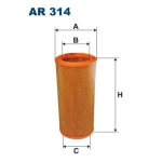 Filtron Hava Filtresi – AR314/1 / OEM 1444H2