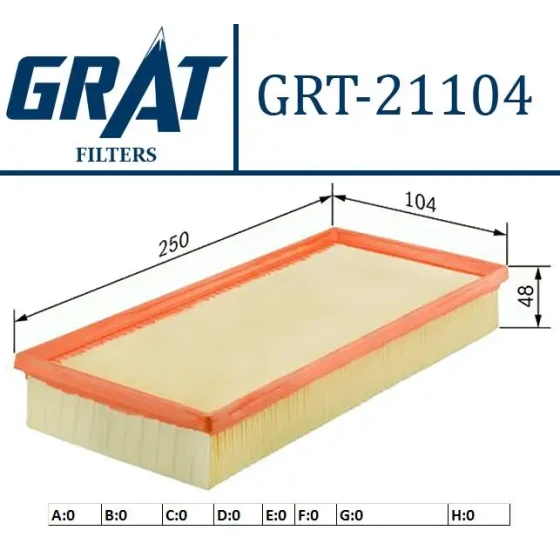 MANN Hava Filtresi – C21104/2 ürün görseli