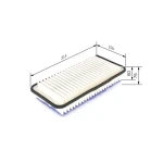 Bosch Hava Filtresi – F026400143 / OEM 178010N020