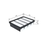 Bosch Hava Filtresi – F026400165