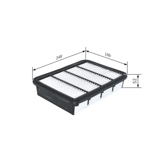 Bosch Hava Filtresi – F026400165 ürün görseli