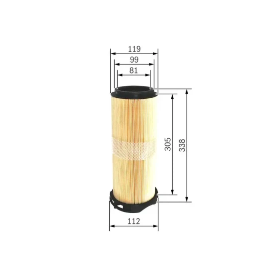 Bosch Hava Filtresi – F026400214 / OEM A6460940204 ürün görseli