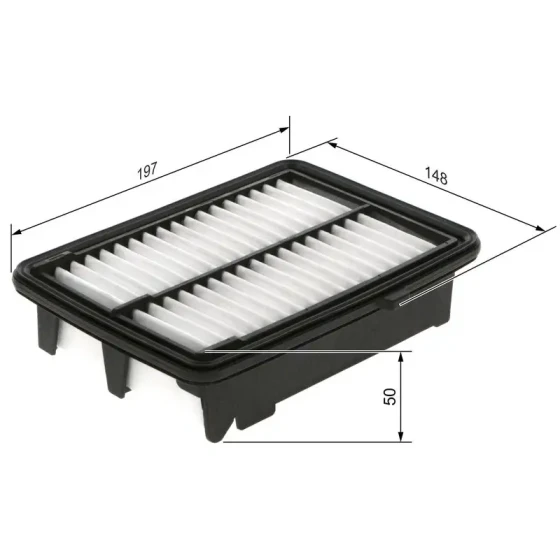 Bosch Hava Filtresi – F026400384 / OEM 172205R0008 ürün görseli