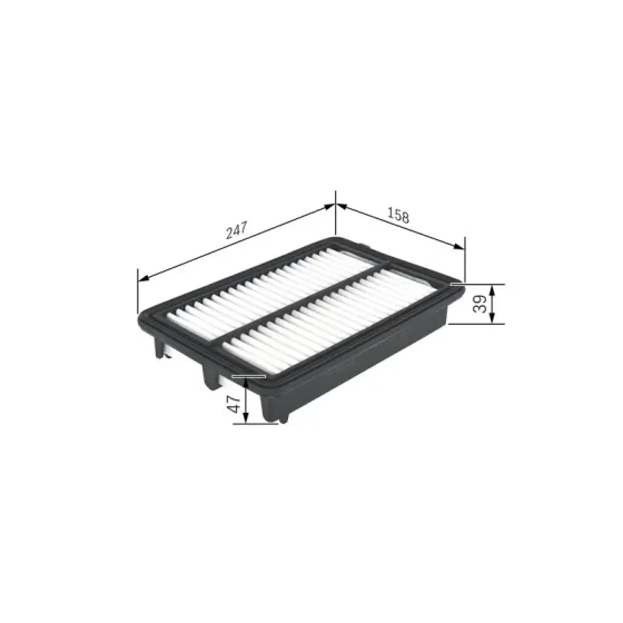 Bosch Hava Filtresi – F026400439 / OEM 17220R6AJ00 ürün görseli