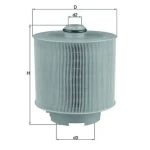 Mahle Hava Filtresi – LX1006/2D / OEM 4F0133843