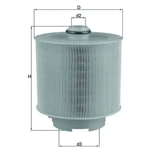 Mahle Hava Filtresi – LX1006/2D / OEM 4F0133843
