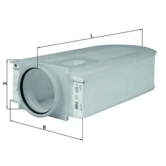 Mahle Hava Filtresi – LX1686/1 / OEM A6510940004 ürün görseli