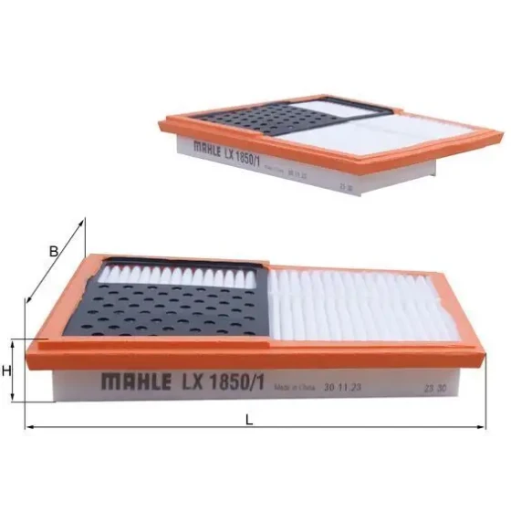 Mahle Hava Filtresi – LX1850/1 ürün görseli