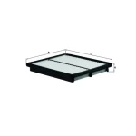 Mahle Hava Filtresi – LX1955 / OEM 281133E000